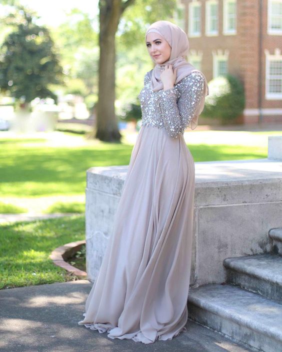 Dress Baju  Lebaran  2021  yang Menawan Fashion Hijab  